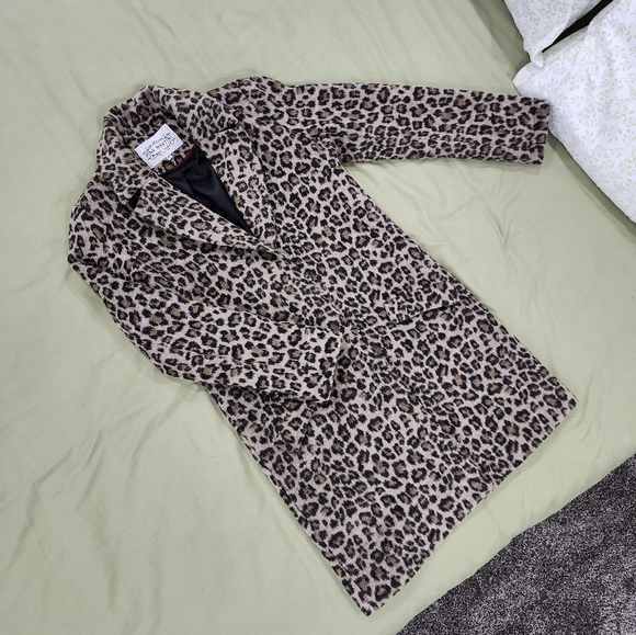 Pink Martini leapard print dress coat/blazer - Picture 1 of 1